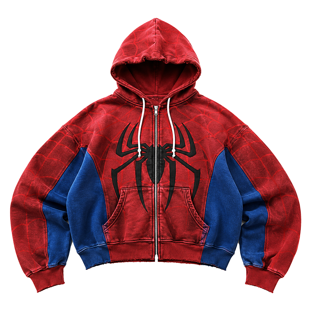 Cropped Spidey Full Zip Pre Order